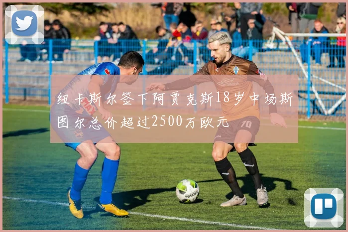 纽卡斯尔签下阿贾克斯18岁中场斯图尔总价超过2500万欧元